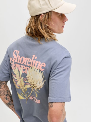 JACK & JONES Shirt 'JORMONTAUK' in Blauw