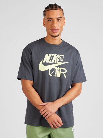 pelēks Nike Sportswear T-Krekls 'Max90': no priekšpuses
