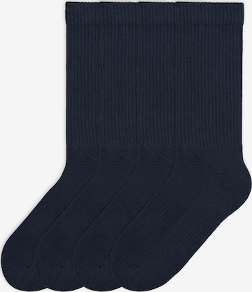 Von Jungfeld Socks 'CASUAL CLASSIC' in Blue: front