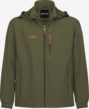 Giacca per outdoor 'Anorak' di FALKENSTEJN in verde: frontale