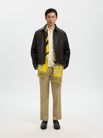 SELECTED Between-Season Jacket 'Selected X Hotel Amour' in Brown