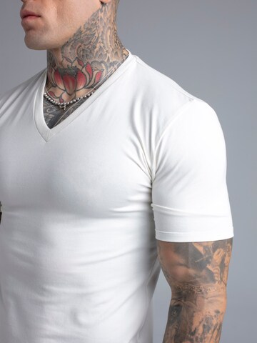 Maglietta di SikSilk in beige