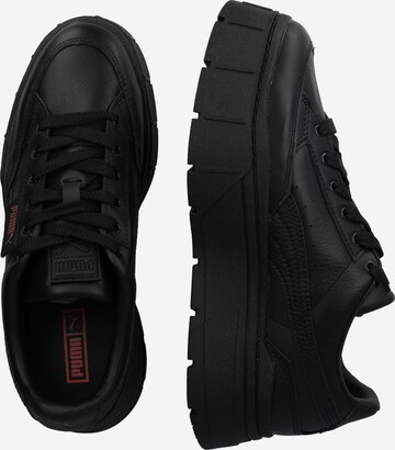 PUMA Sneakers 'Mayze Stack Lthr Wns' in Black