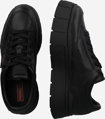 PUMA Sneaker  'Mayze Stack Lthr Wns' in Schwarz