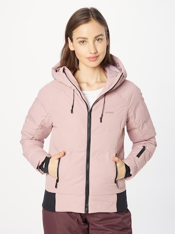 PROTEST Athletic Jacket 'ALYS' in Pink: front