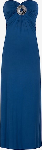 Chic by Lirette Jurk 'Strapless dress Natural' in Blauw: voorkant