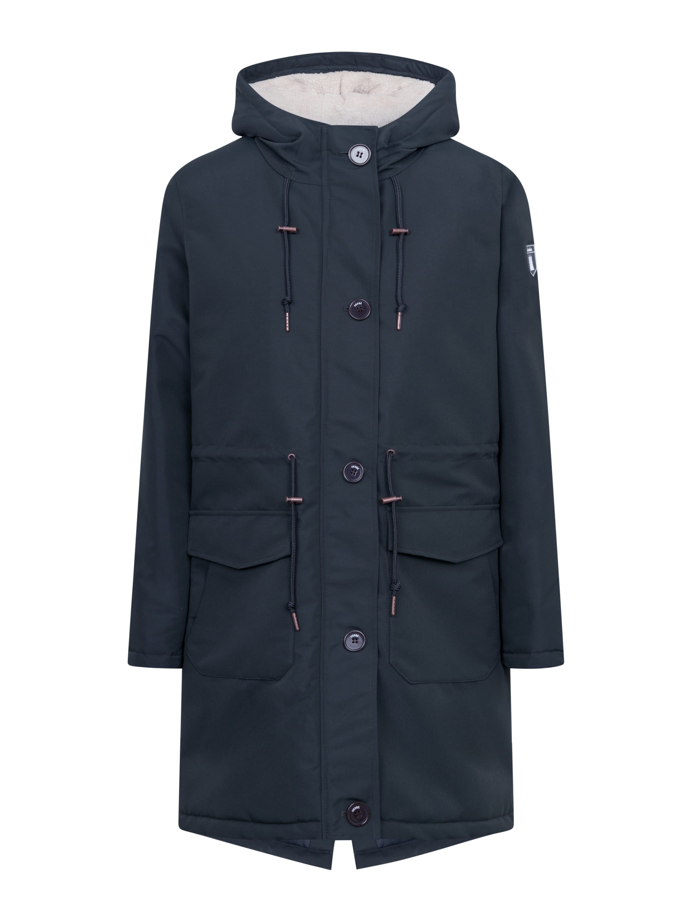 Derbe Χειμερινό μπουφάν 'Festholm' σε μπλε: μπροστά