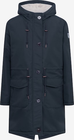 Parka d’hiver 'Festholm' Derbe en bleu : devant