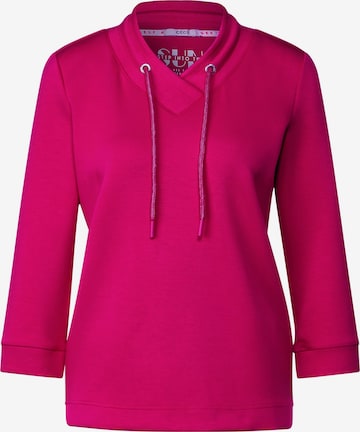 CECIL Sweatshirt in Pink: predná strana