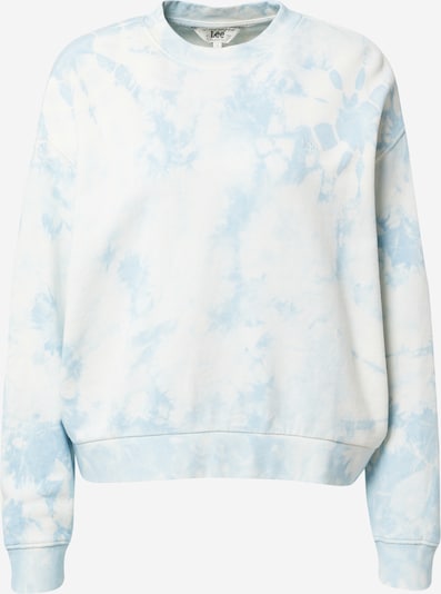 Lee Sweatshirt in hellblau / weiß, Produktansicht