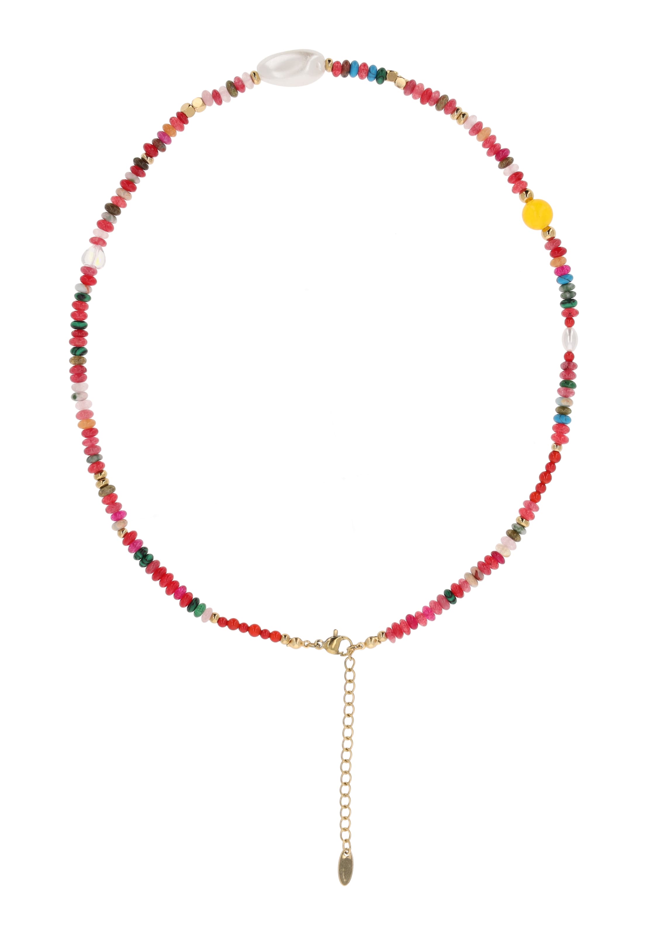 Chaîne usha FESTIVAL en rouge : devant