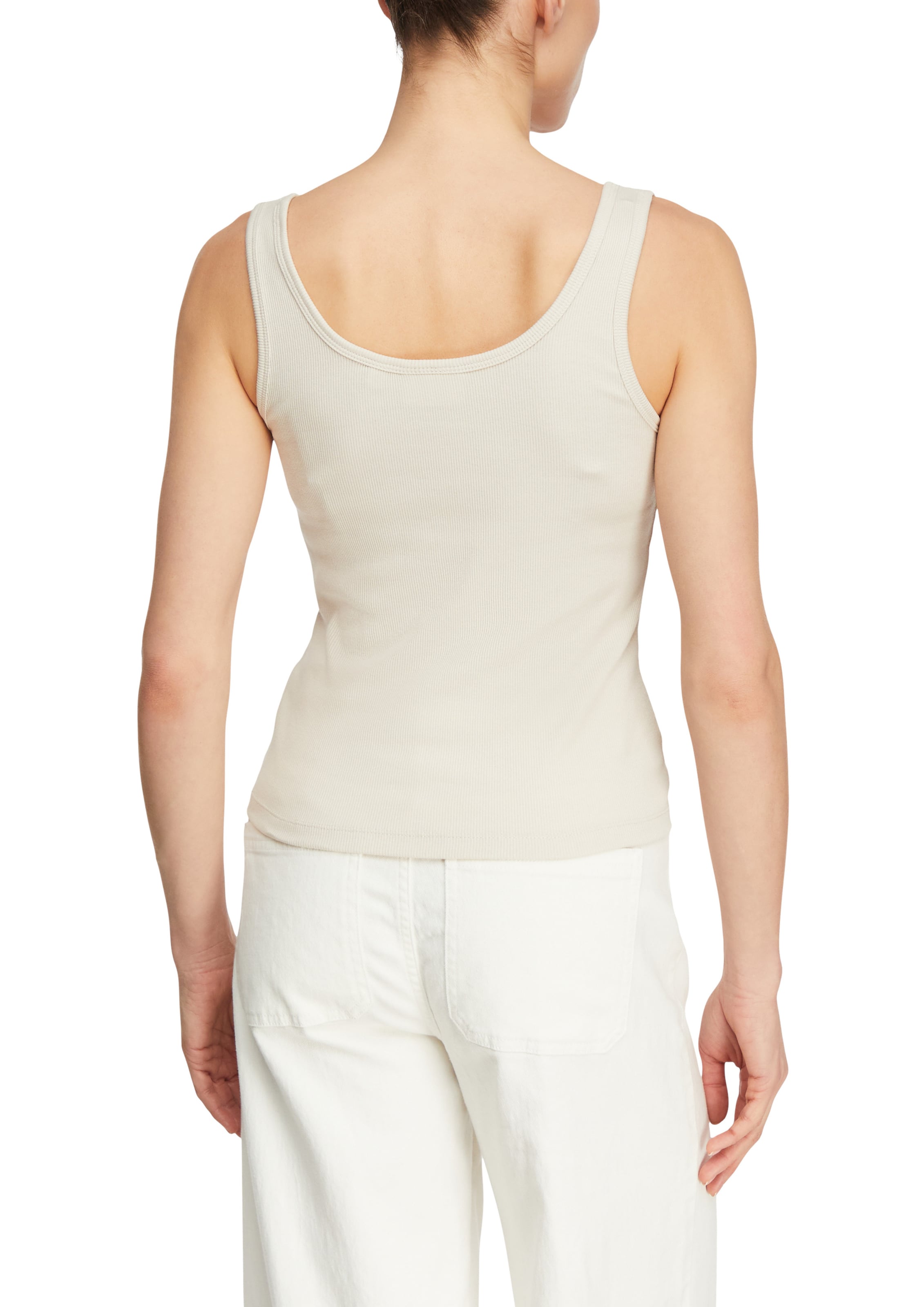 COMMA T-Shirt in Beige