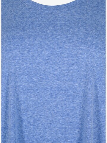 Zizzi Shirt 'Vava' in Blue