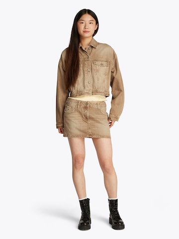 Gonna di Tommy Jeans in marrone