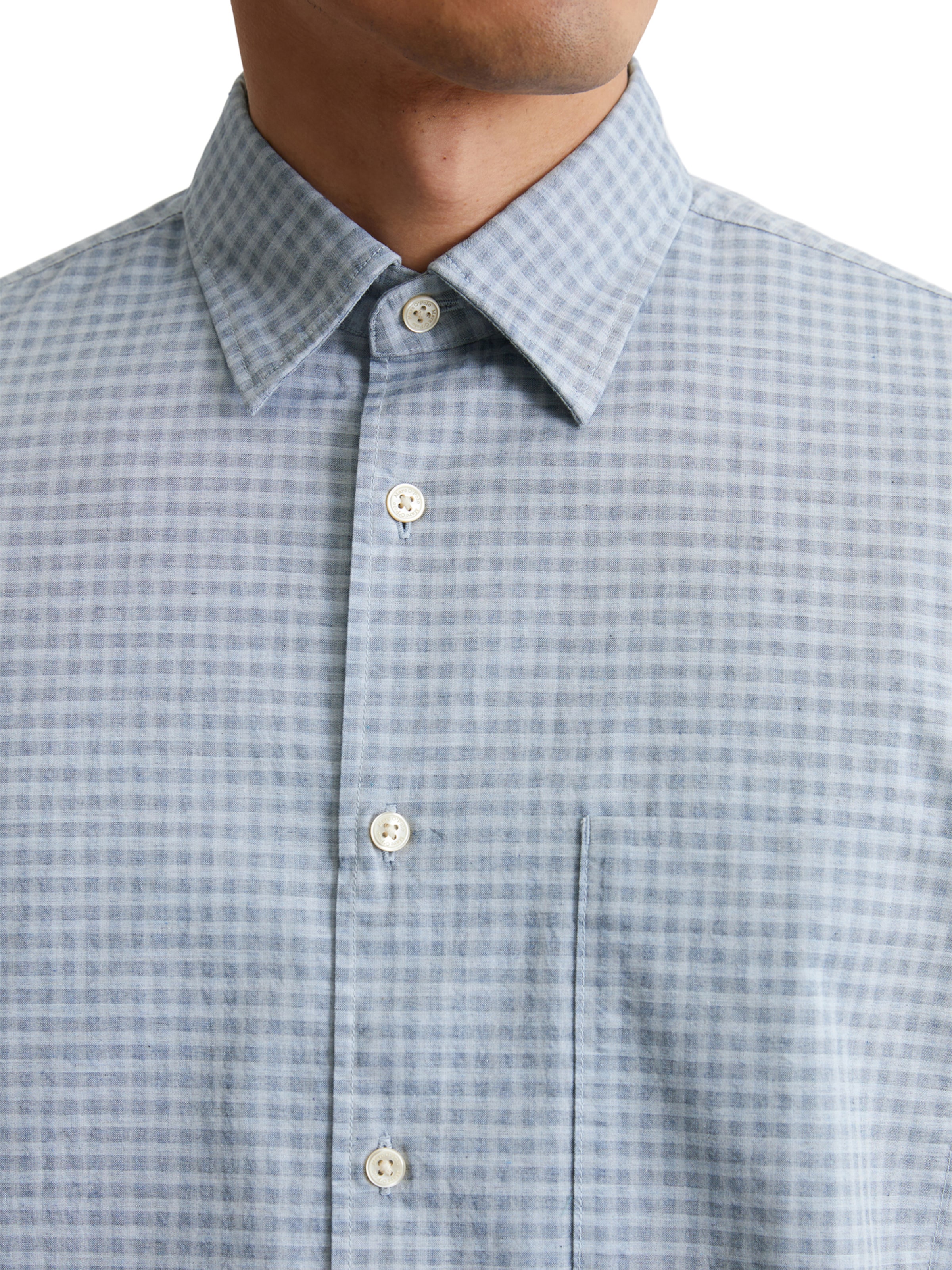 Marc O'Polo Regular Fit Hemd in Blau