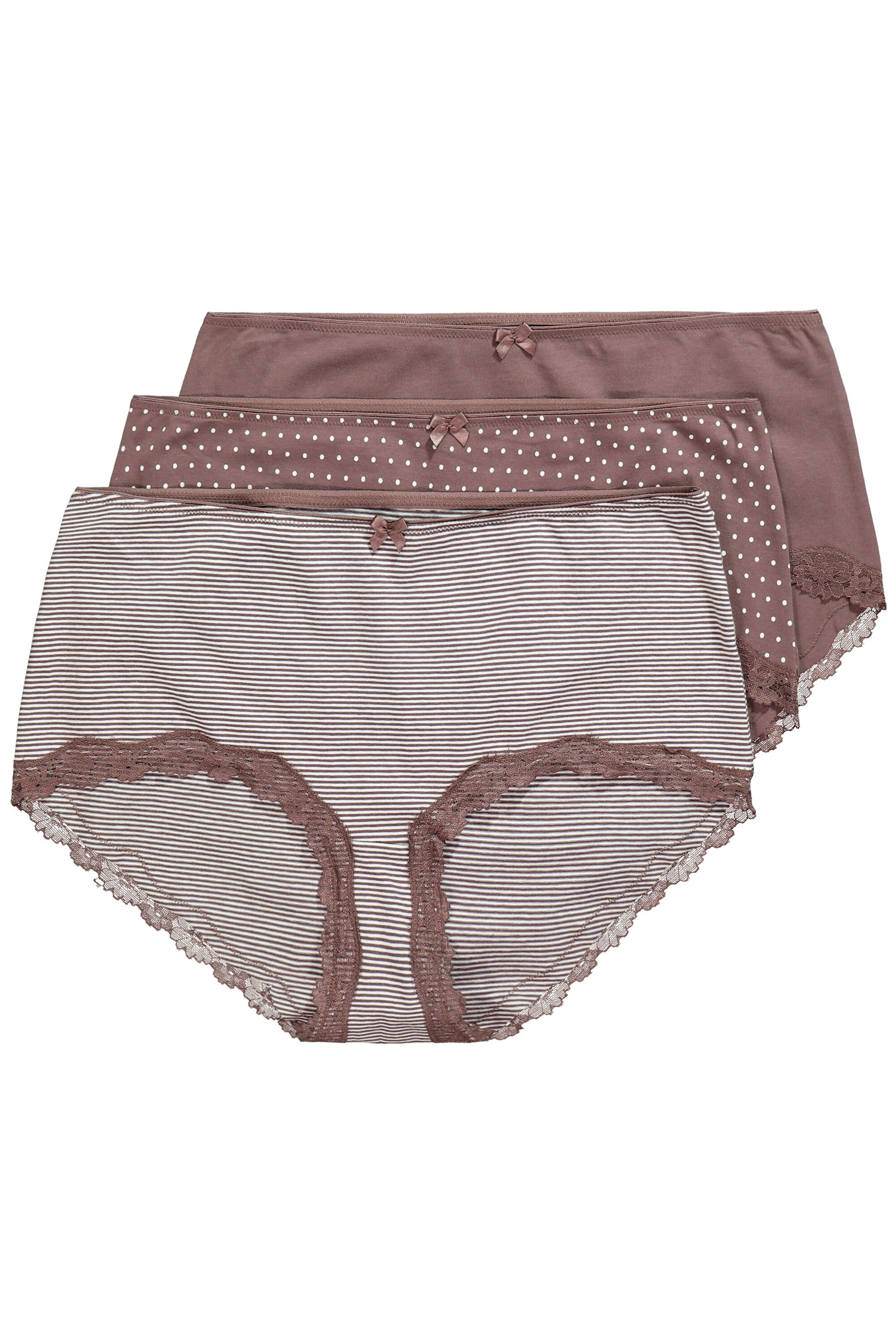 Ulla Popken Slip in Bruin: voorkant