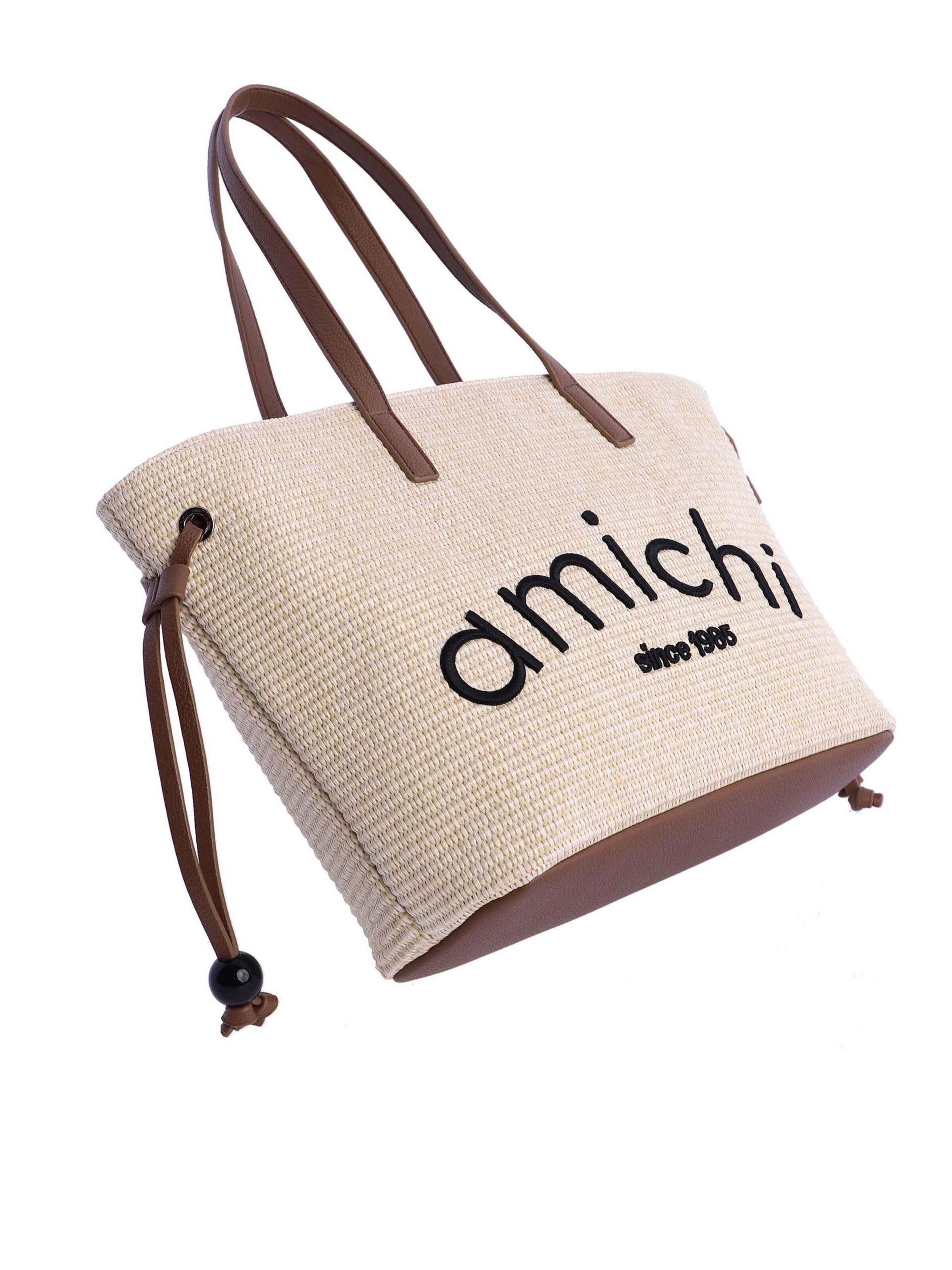 Amichi - Shopper 'Azura' en beige