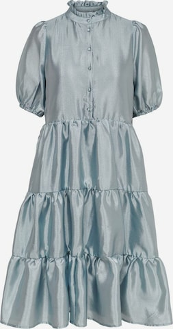 Robe de cocktail ONLY en bleu : devant