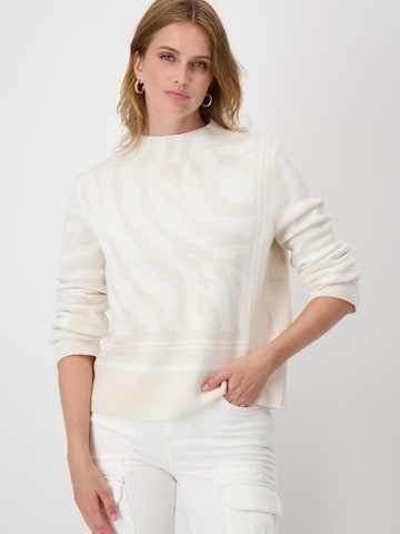 monari Pullover in Weiß: predná strana