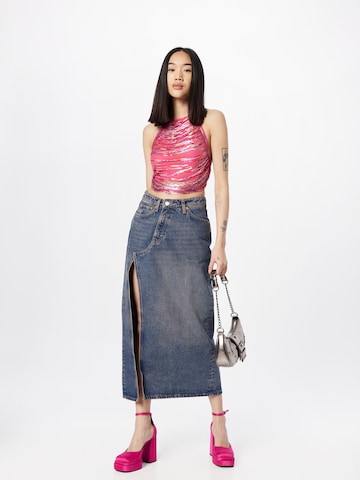 Nasty Gal Topp i rosa