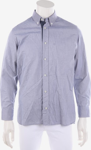 BOGNER Button Up Shirt in M in Blue: front