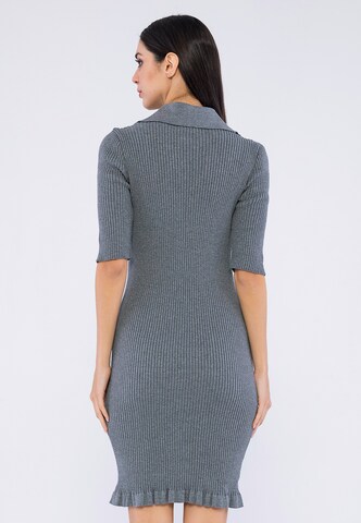 Giorgio di Mare - Vestido de punto 'Francesca' en gris