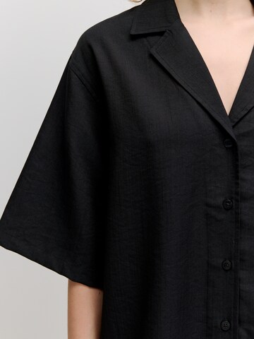 EDITED Oversized Shirt 'Chris' in Black