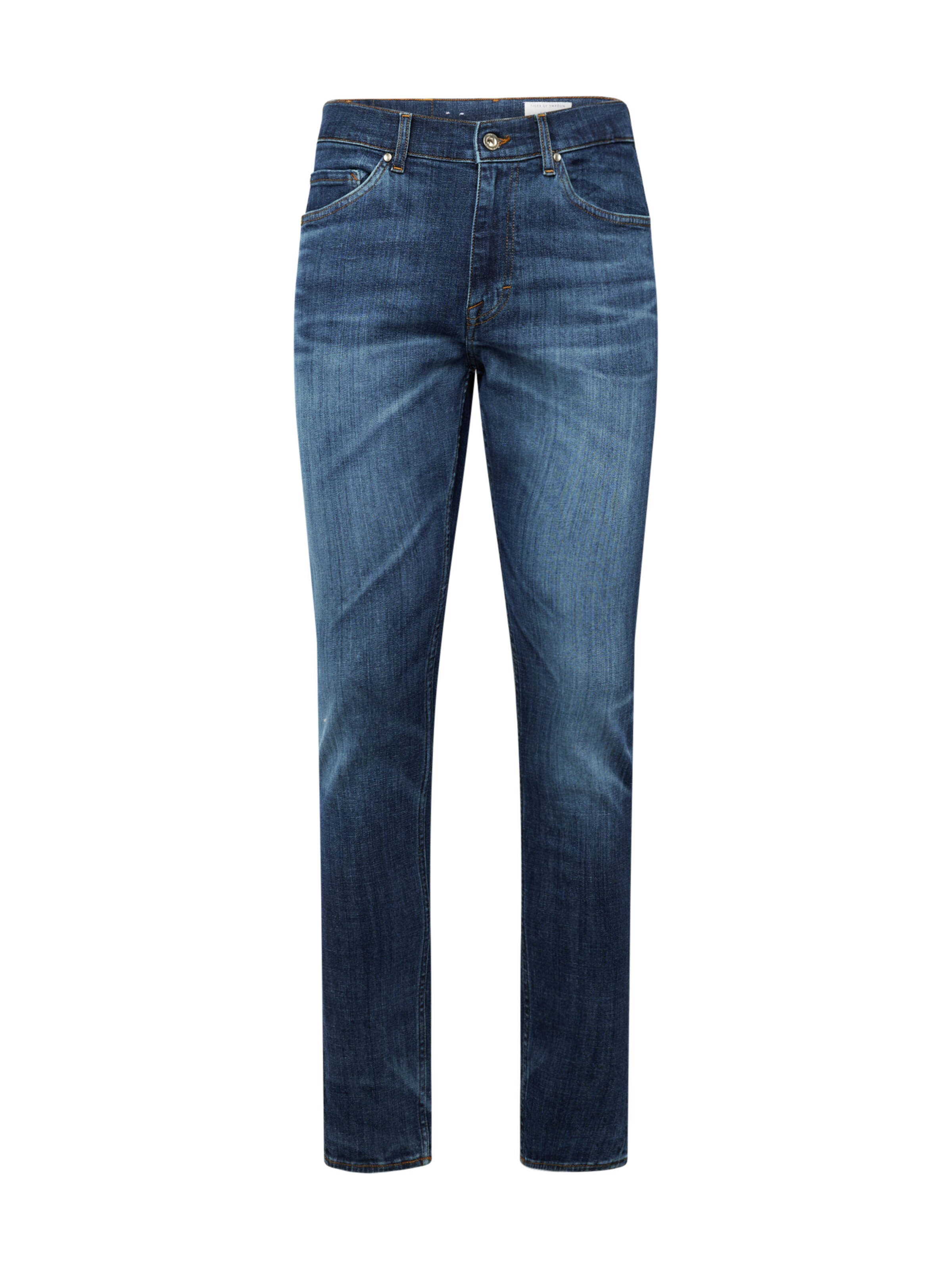 Skinny Jean 'EVOLVE' Tiger of Sweden en bleu : devant