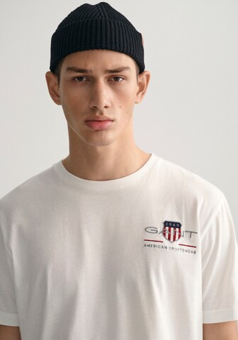 T-Shirt GANT en blanc
