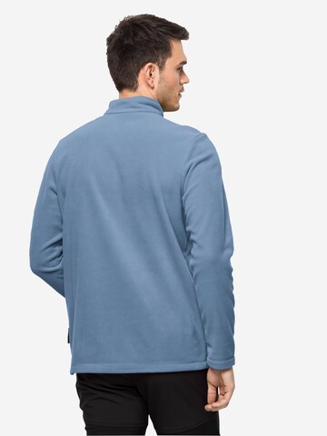 JACK WOLFSKIN Athletic Sweater 'TAUNUS' in Blue