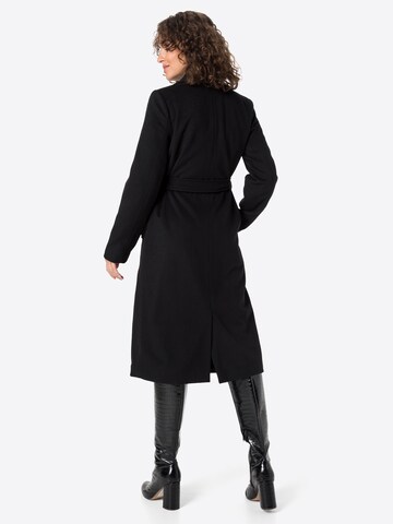 SELECTED FEMME Between-Seasons Coat 'Rose' in Black