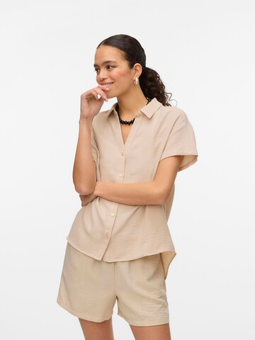 VERO MODA Bluse 'VMMelaney' in Beige: Vorderseite