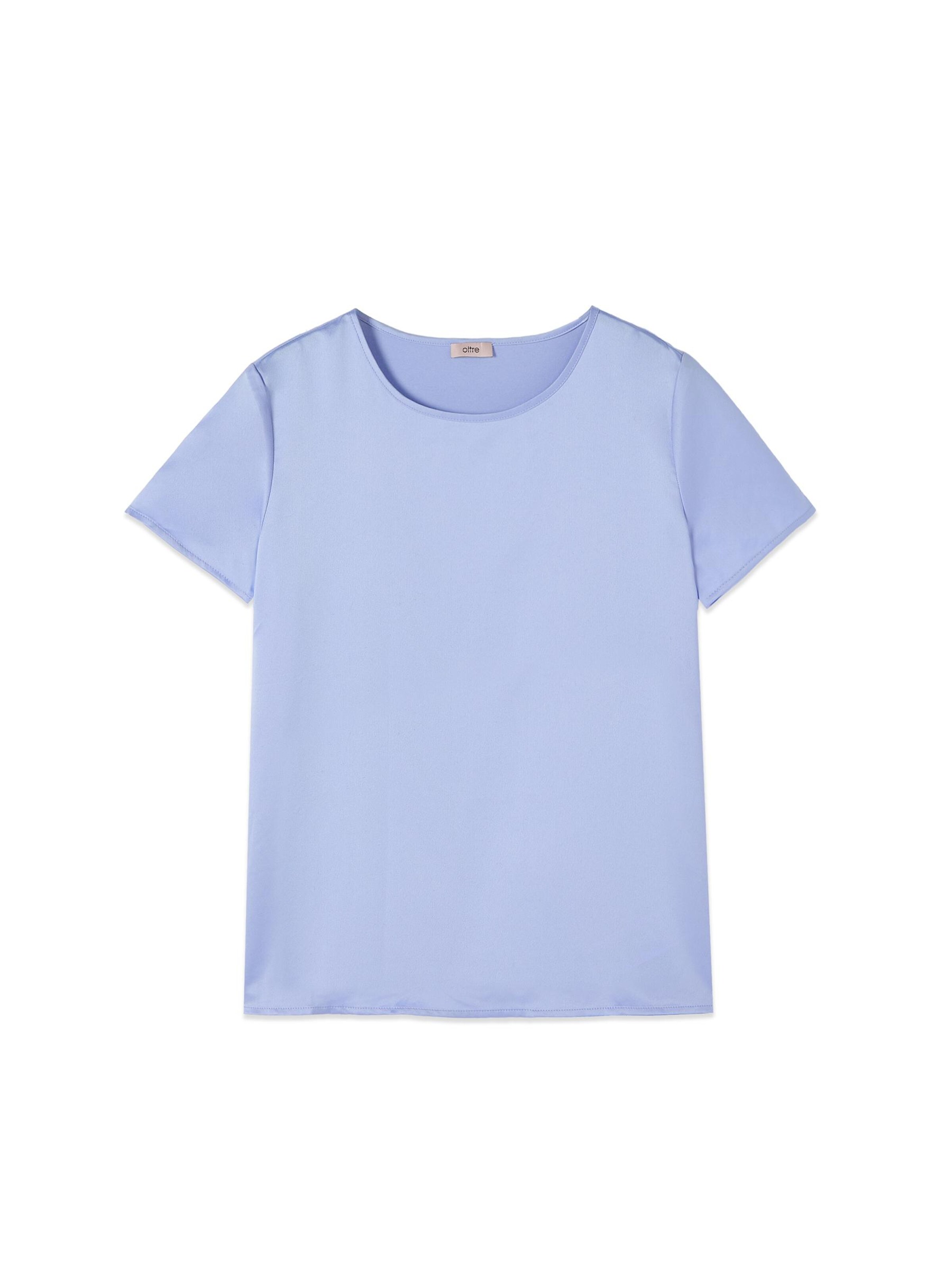 Maglietta di oltre in blu: frontale