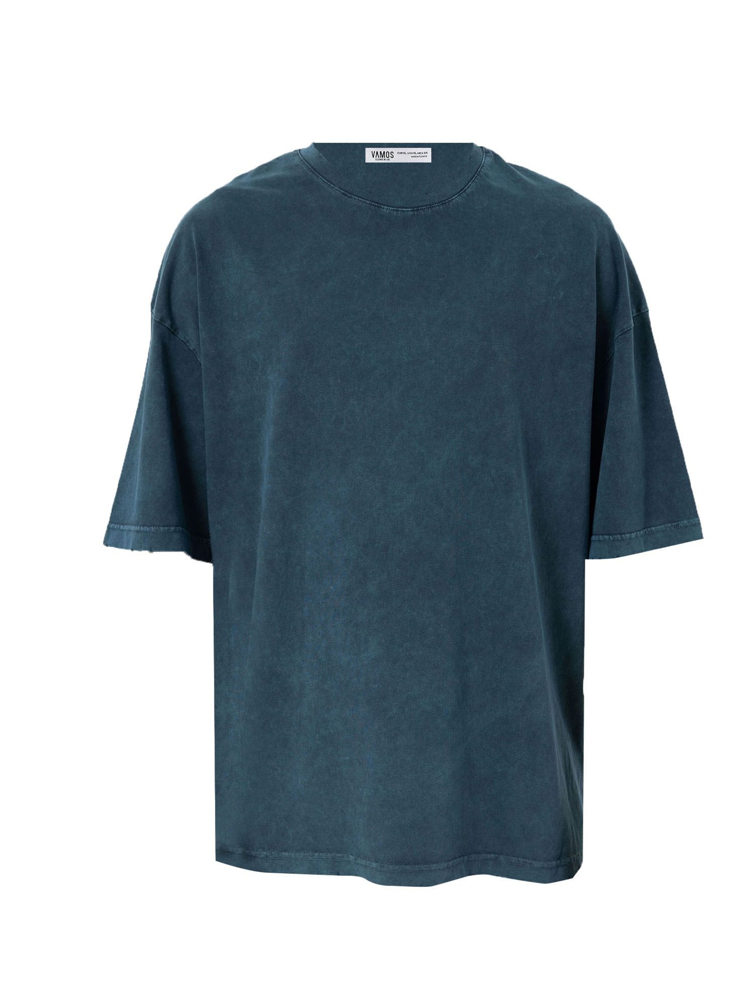 zils VAMOS CLO T-Krekls: no priekšpuses