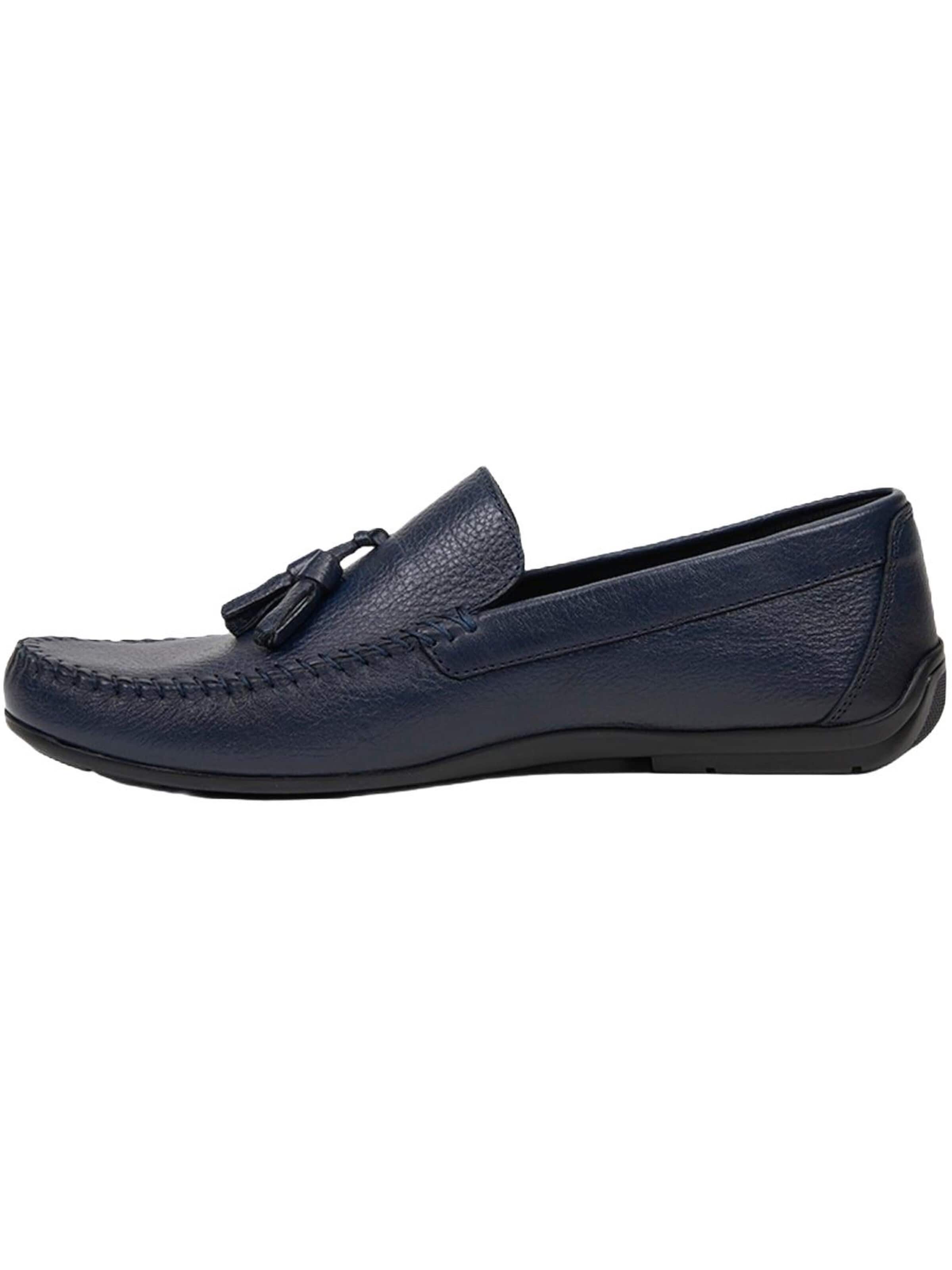 Desa Slipper 'Beleg'‌‌‌ in Blau: Vorderseite