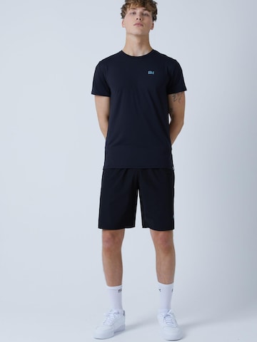 Regular Pantalon de sport 'Shorts' SPORTKIND en noir : devant