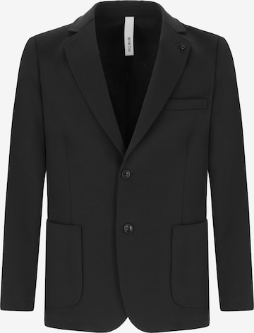 Distretto12 Regular Fit Sakko 'Milano' in Schwarz: Vorderseite