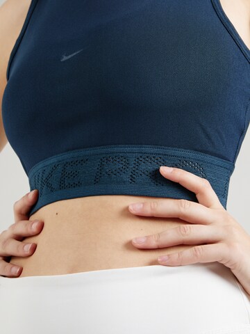 NIKE Sporttop 'PRO' in Blauw