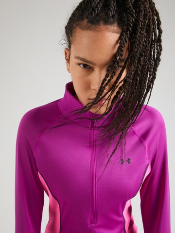 UNDER ARMOUR Sportief sweatshirt in Lila