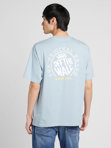 VANS T-shirt 'CIRCLE' i blå: framsida