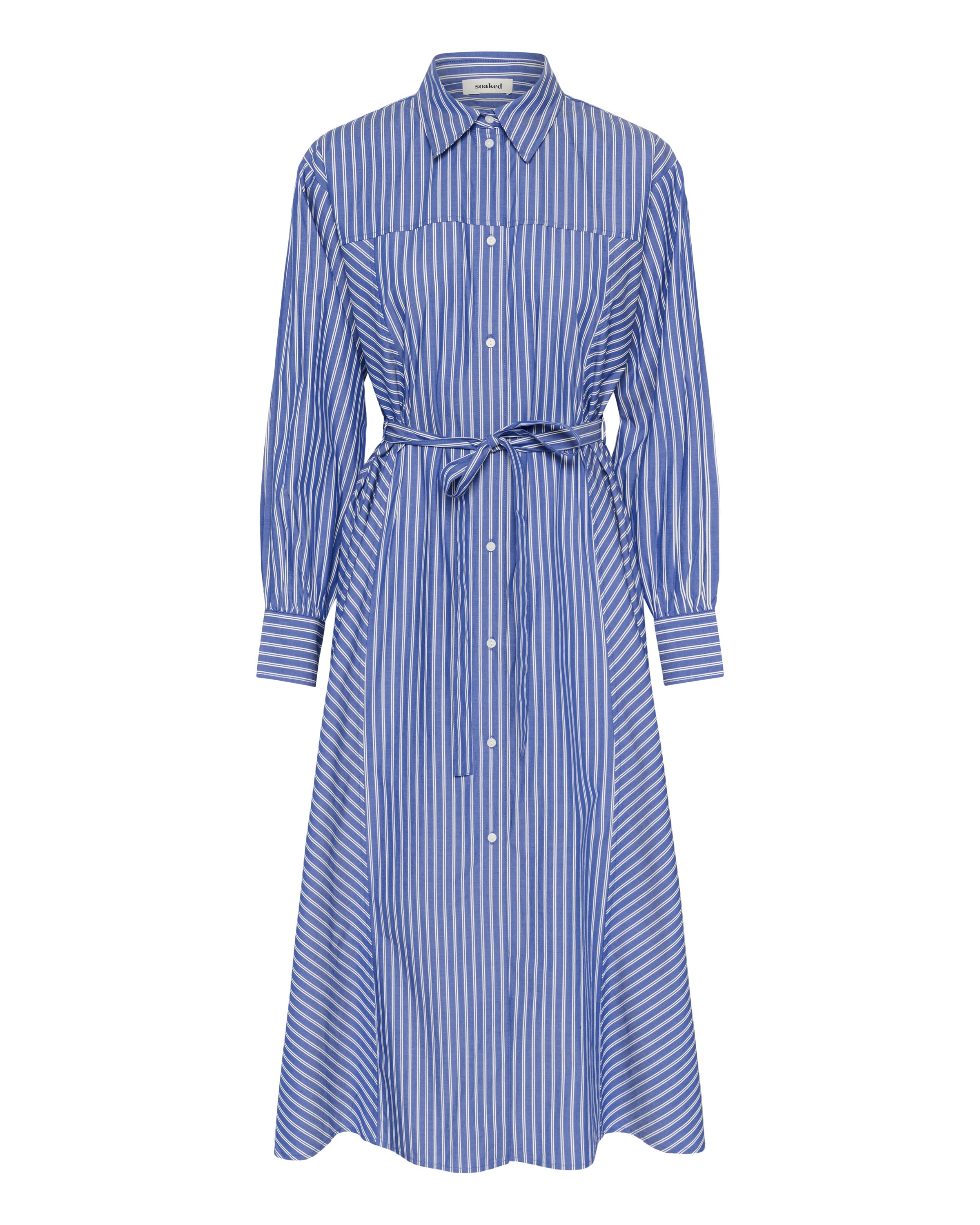 Robe SOAKED IN LUXURY en bleu : devant