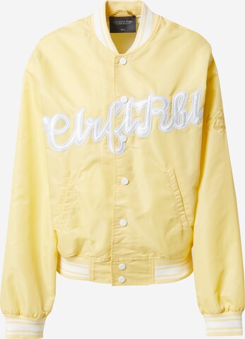 Colourful Rebel Between-Season Jacket 'Felicia' in Yellow: front