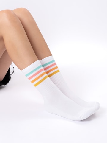 Occulto Athletic Socks 'Steffi' in Orange