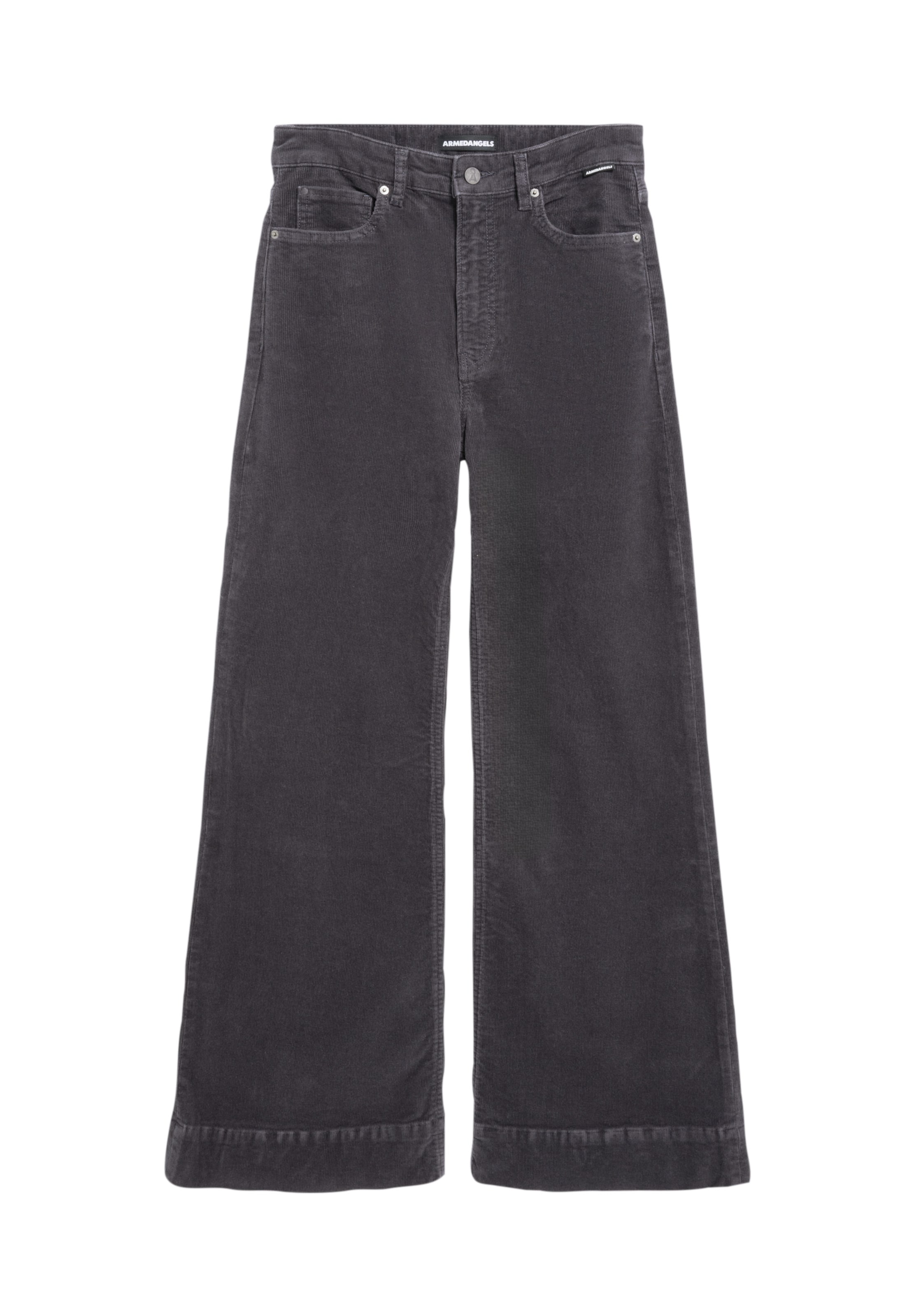 ARMEDANGELS Skinny Cordhose MURLIAA CORDUROY in Grau: Vorderseite