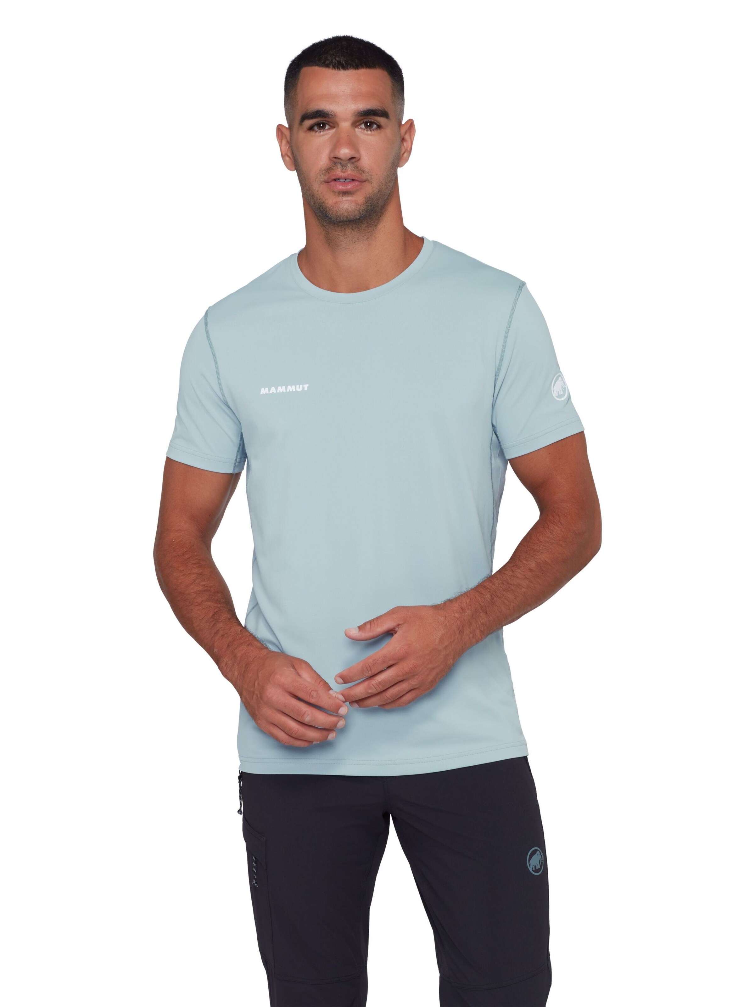 MAMMUT Funktionsshirt in Blau: Vorderseite
