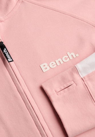 Superdry & Co Sweatvest 'Bench x Superdry & Co' in Roze