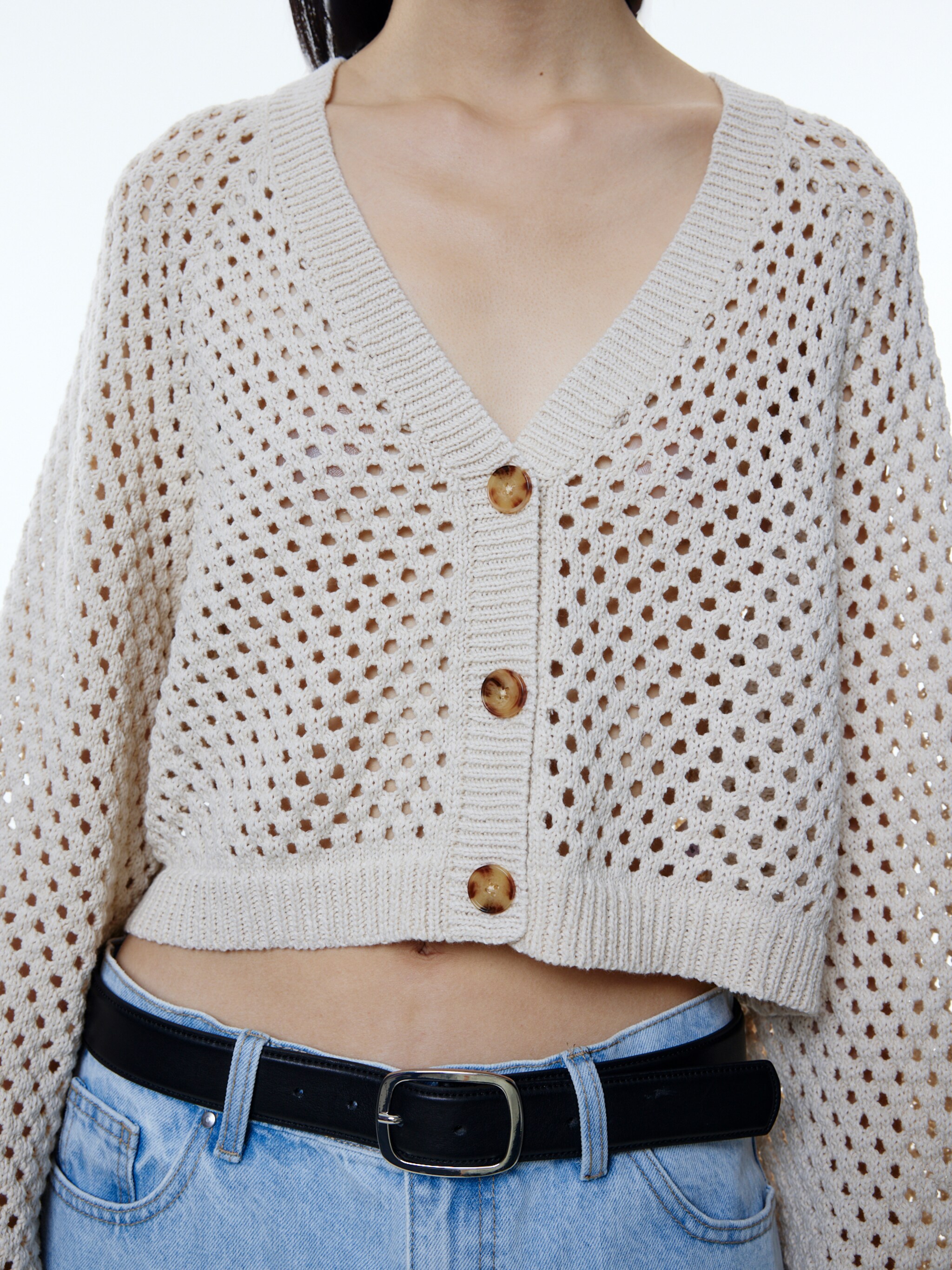 EDITED Produkte Strickjacke 'Vivienne' beige