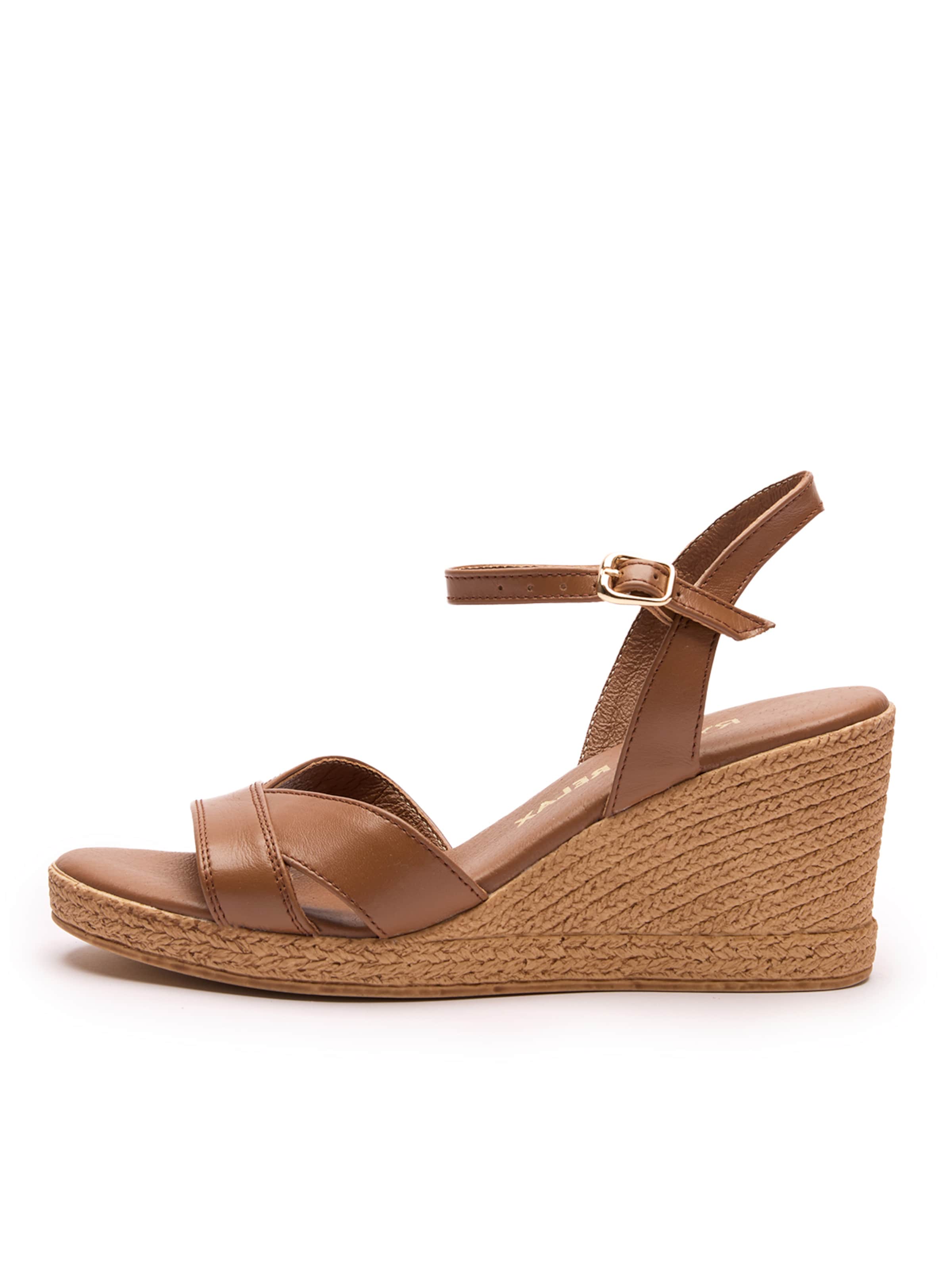 RYLKO Sandale in Braun: Vorderseite