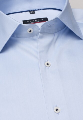 ETERNA Slim fit Business Shirt in Blue