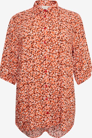 KAFFE CURVE Bluse 'Sonna' in Orange: predná strana